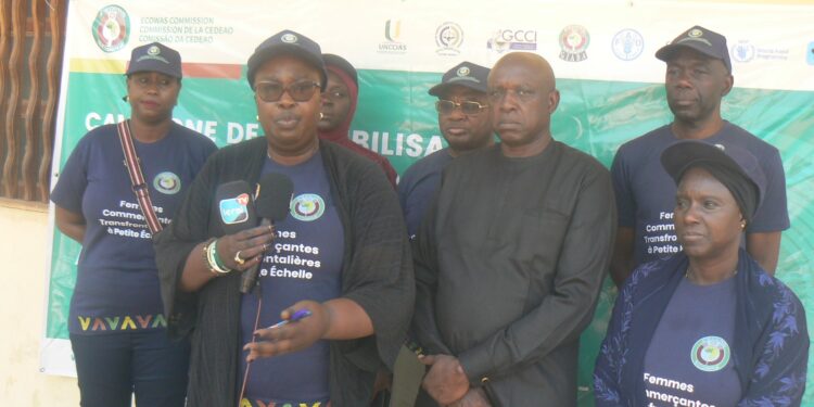 Tambacounda : La CEDEAO en campagne de sensibilisation et d’information pour les femmes commerçantes transfrontalières à petite échelle