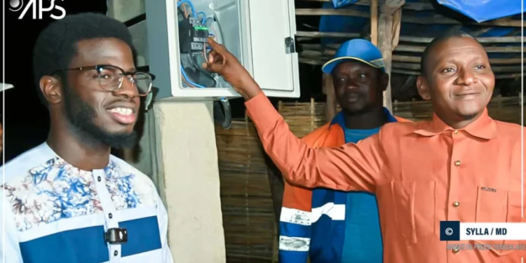 Tambacounda : de l’électricité dans sept villages de la commune de Dialacoto