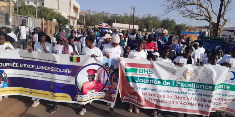 Tambacounda : Randonnée pédestre/L’I.A à pied d’œuvre pour l’organisation de sa journée de l’excellence scolaire