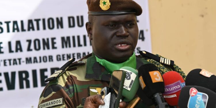 Tambacounda : Le tout nouveau Commandant de la zone militaire N°4, Le Colonel Simon Sarr officiellement installé