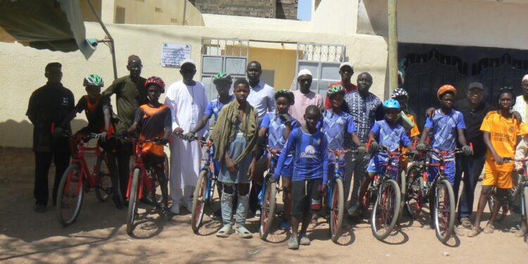 Tambacounda: Centre Frédéric Soumah/Le projet pilote «Vélo-étude» lancé pour promouvoir la pratique du vélo