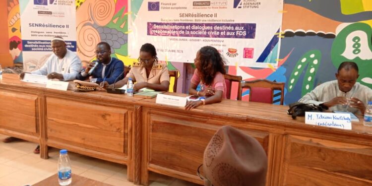 Koumpentoum : « Dialogue sans frontières-bâtir une résilience inclusive »/Timbukti Institute sensibilise