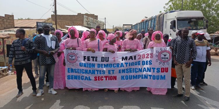 Koumpentoum : Célébration de la Fête du Travail/l’UDEN pour l’amélioration des conditions de travail