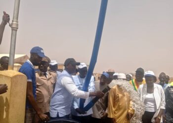 Koumpentoum : Inauguration du nouveau forage de Affé Bélel/Le Ministre Cheikh Tidiane Diéye invite à en faire bon usage