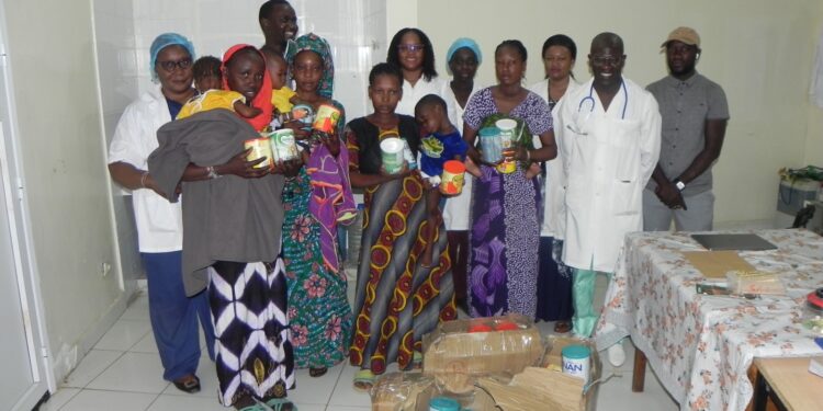 Fabrimetal : Un élan de solidarité pour les enfants hospitalisés à Tambacounda