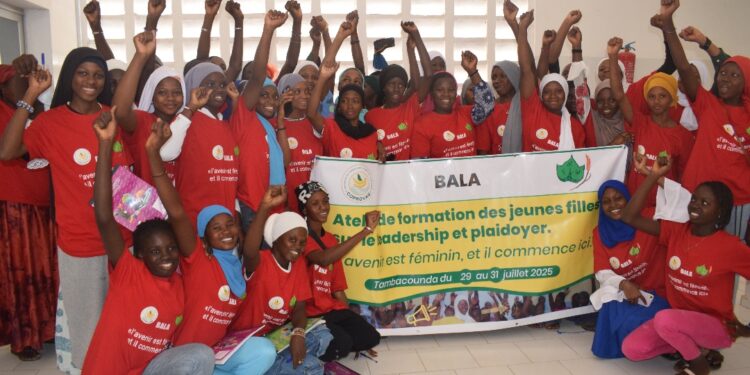 Tambacounda : Des clubs de jeunes filles bénéficient de renforcement de capacités en leadership et plaidoyer