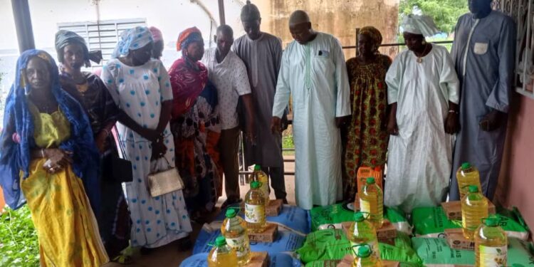 Koumpentoum : Le Conseil départemental de Koumpentoum remet des kits alimentaires