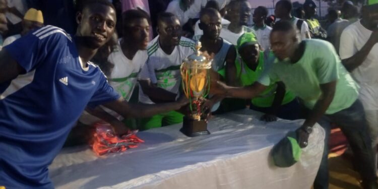 Koumpentoum : La SONAGED s&rsquo;adjuge le trophée du tournoi Corpo