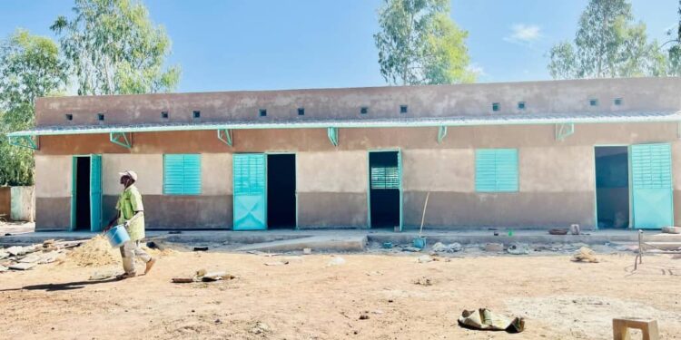 Koumpentoum : La mairie rénove des salles de classes