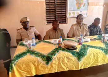 Koumpentoum : Présentation de vœux du Préfet au Curé