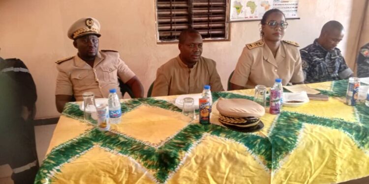 Koumpentoum : Présentation de vœux du Préfet au Curé