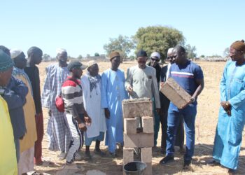 Ndoga Babacar : Construction de logement ICP-SF/ Le Maire Oumar Déme et le MCD posent la première pierre