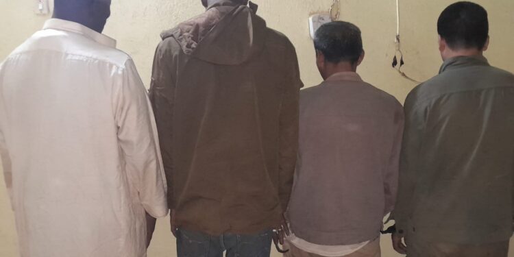 SARAYA : Recherches et exploitation frauduleuses de l’or, le secteur frontalier de Moussala alpague 4 étrangers dont 2 chinois.