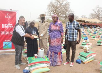 Ramadan 2026 à Goudiry : 430 kits alimentaires distribués aux populations par Life Ong/Am Bé Koun Solidarité