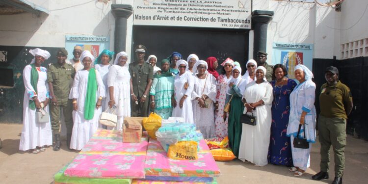 8 Mars 2026 à Tambacounda : Les enseignantes au chevet de leurs sœurs détenues