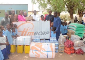 Tambacounda : La MECAP remet un important lot de denrées à l’école d’application  maternelle municipale