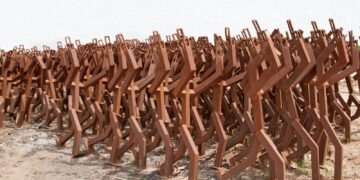 Exposition « Il était une fois, Gaza », Ousmane Dia le plasticien sénégalo-suisse, pour une conscience collective