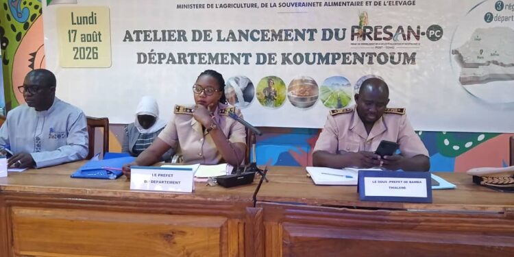 Koumpentoum : Lancement d’un projet pour renforcer la sécurité alimentaire post covid.