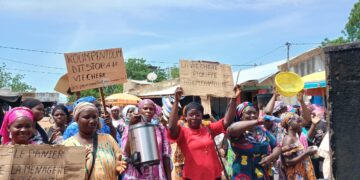 Koumpentoum : Des femmes marchent pour dénoncer la vie chère