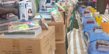 Kouthiaba Wolof : Ibrahima Ndiaye Président du mouvement R.E.S.P.E TAWFEKH offre 470 kits scolaires aux élèves et soutient 10 daaras