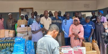 Kahéne : Le Maire Mamady Thiam dégage une enveloppe de 8 millions de FCFA pour des fournitures scolaire des écoles Élémentaires, préscolaires et des daaras.